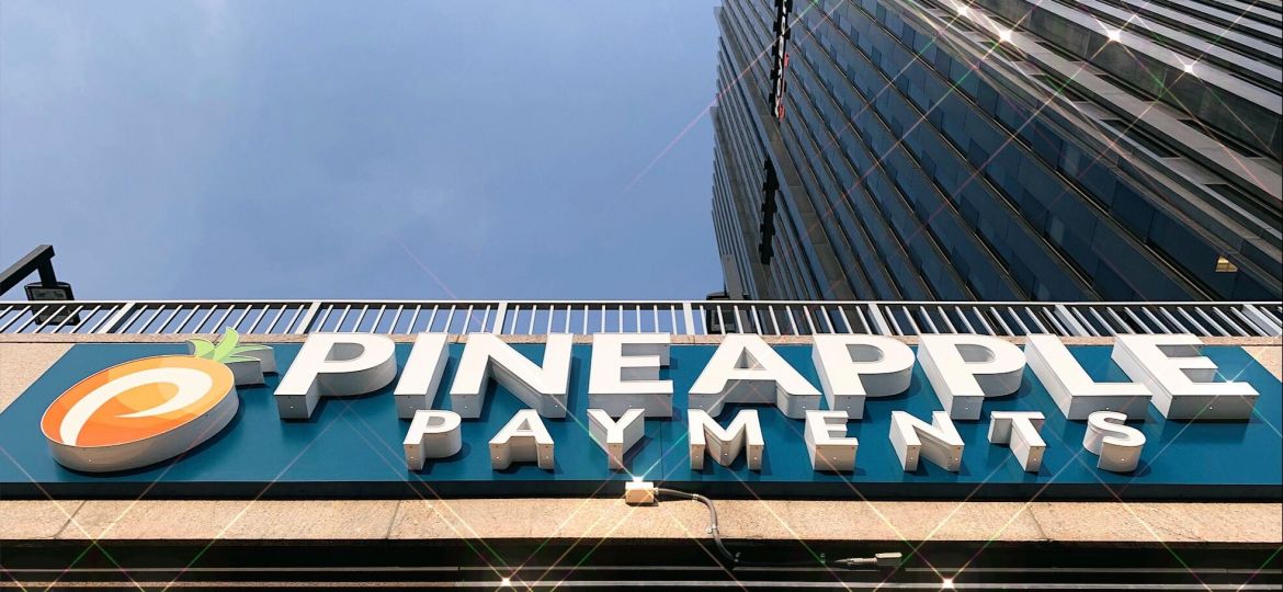 Pineapple Payments Building Marquee