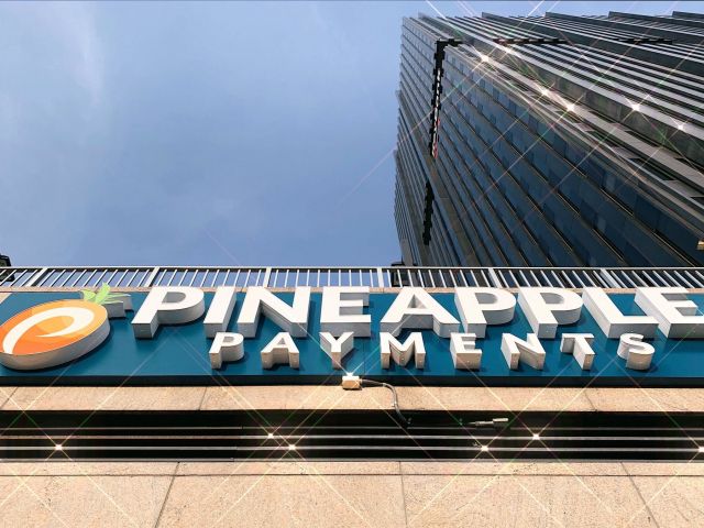 Pineapple Payments Building Marquee